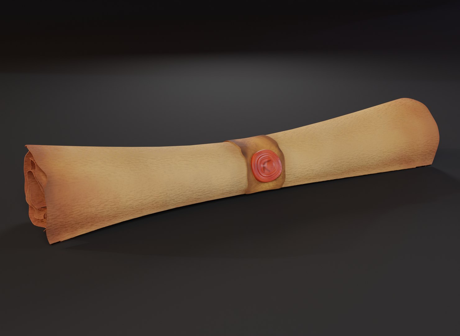 3D model scroll - TurboSquid 1659947