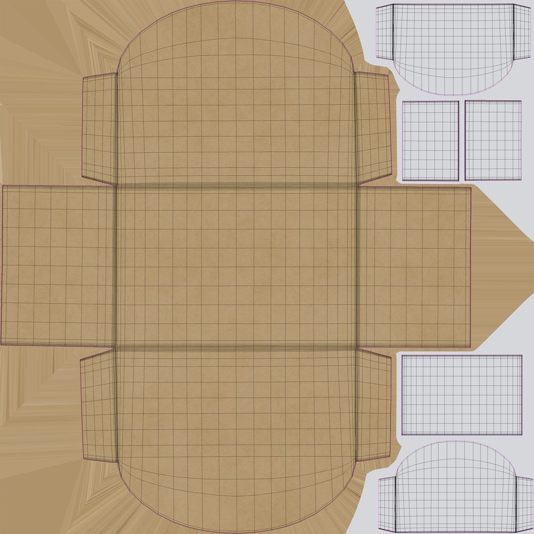 Packing Box 03v PBR 3D - TurboSquid 2217239