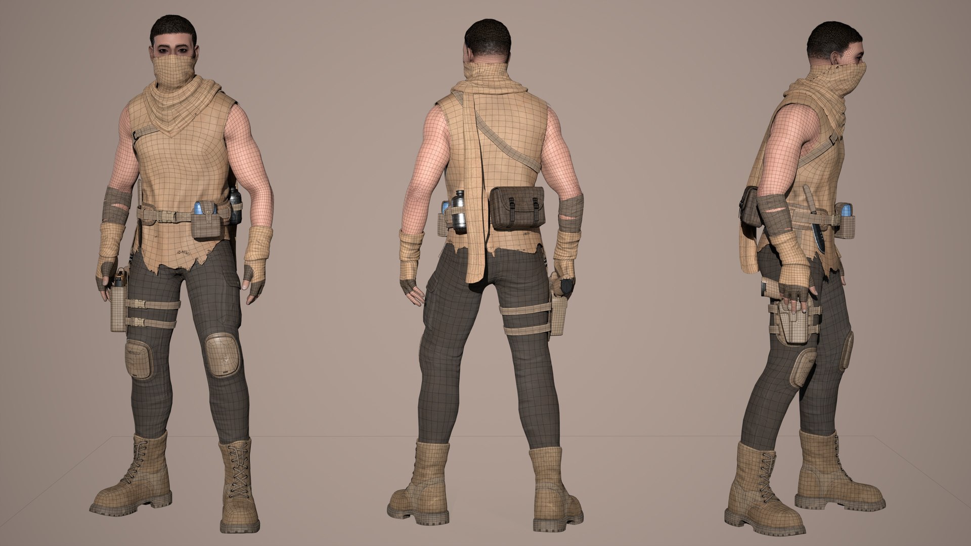 Desert Survivor Man 3D model https://p.turbosquid.com/ts-thumb/YR/69nPmt/oU/malewire/jpg/1788130340/1920x1080/fit_q87/13abeb53ef8dbdf4dae1ddbc671dc61d945fbc4f/malewire.jpg