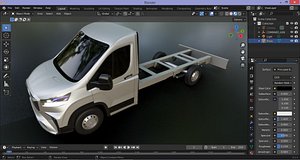 Maxus deliver 9 3D model