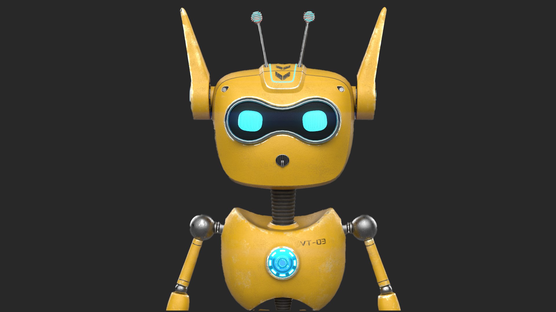 3D Robot Model No Rig 3D - TurboSquid 2270520