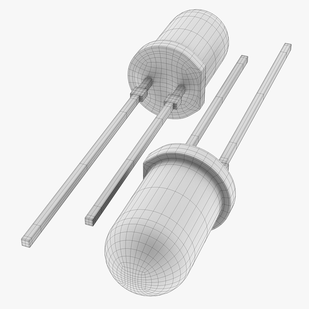 Led Component Dip 3d Model