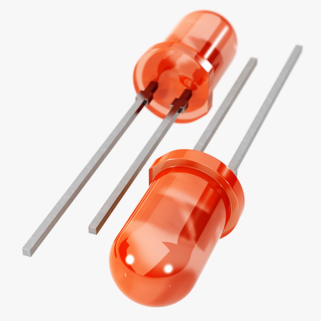 Led Component Dip 3d Model