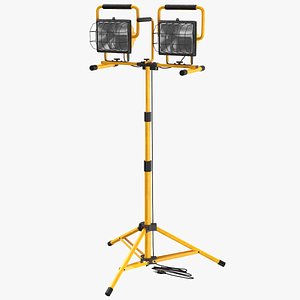 real mobile construction light 3D