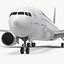 Boeing 777 8x Air France 3D-Modell