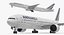 Boeing 777 8x Air France 3D-Modell