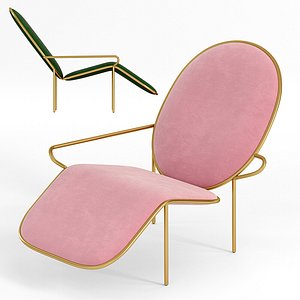stay lounge chair 3D