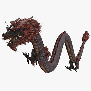 dragon 3D model