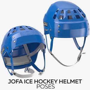 Jofa Ice Hockey Helmet Poses