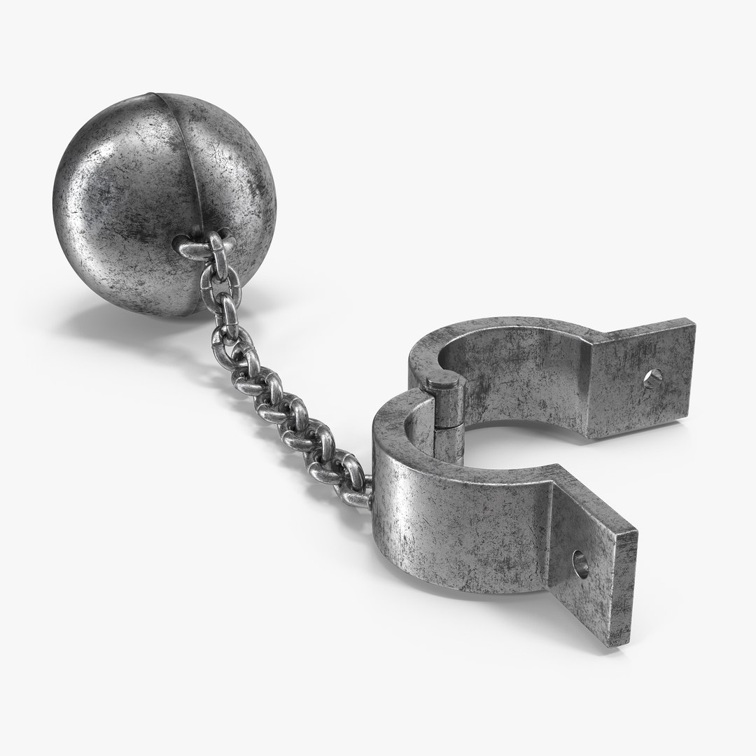Ball and Chain 3D model preview