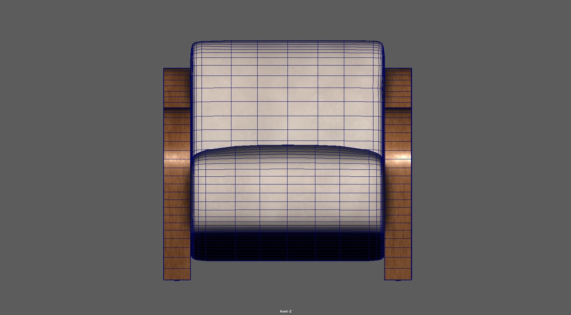 Realistic Accent Chair 3D Model Model - TurboSquid 2362490