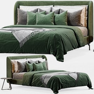 bed Ikea Tufjord Upholstered 3D model