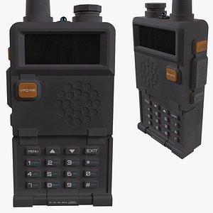 Portable Radio 3D model