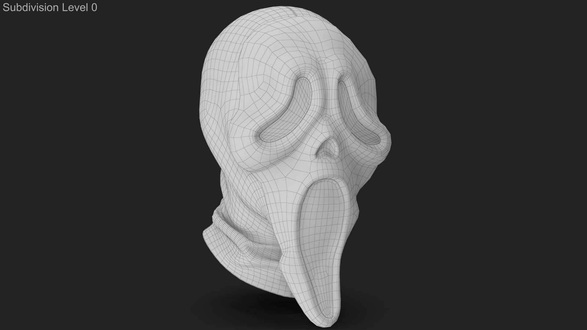 Ghostface Mask model https://p.turbosquid.com/ts-thumb/YR/XodgjM/Hp/wireframe_00/jpg/1719546218/1920x1080/fit_q87/3a339472c6b18b78d49592adecabbe9f2b081a06/wireframe_00.jpg