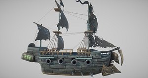3D ghost ship
