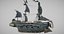 Hand-Painted Ships &amp; Fantasy Vehicles Mega Pack – 39 Models