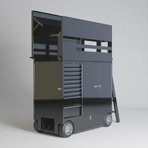 Medium Pitlane Cart With Seat Top PBR