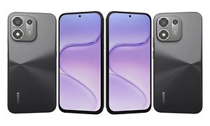 3D model HONOR X7e Plus 5G Black