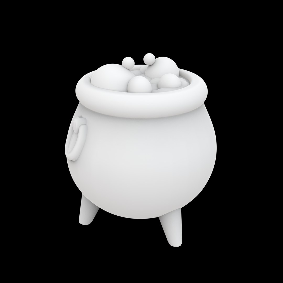 Witch Cauldron Pot 3D Print Model 3D Model - TurboSquid 2485219