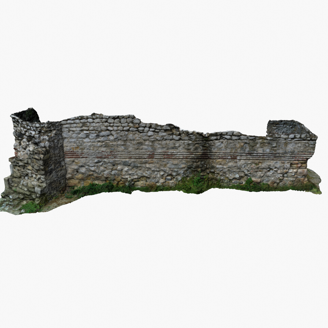 3d Model Ruins 5 - Masonry
