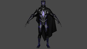 Black Panther 3D model