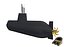 3D german submarine model
