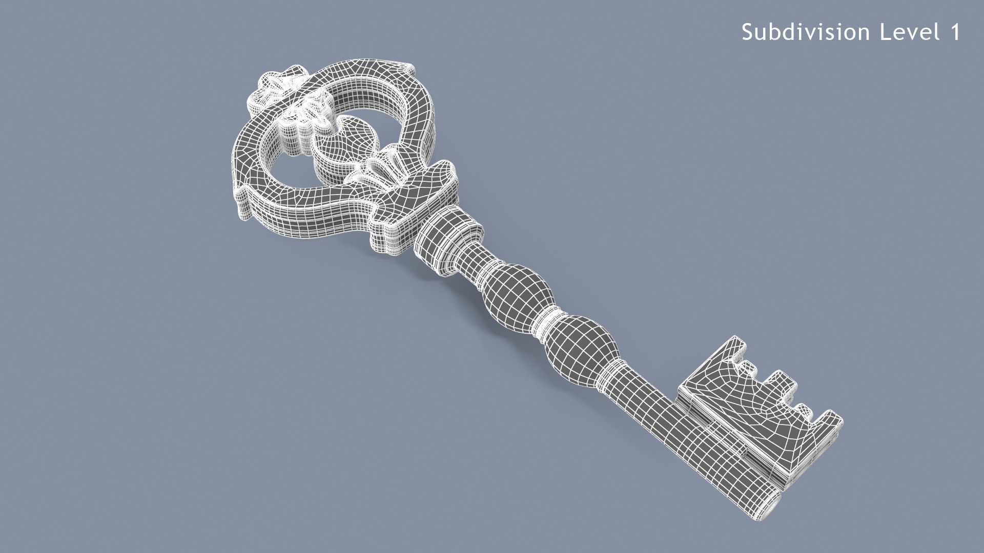 Key Silver 15 Model - TurboSquid 2005896