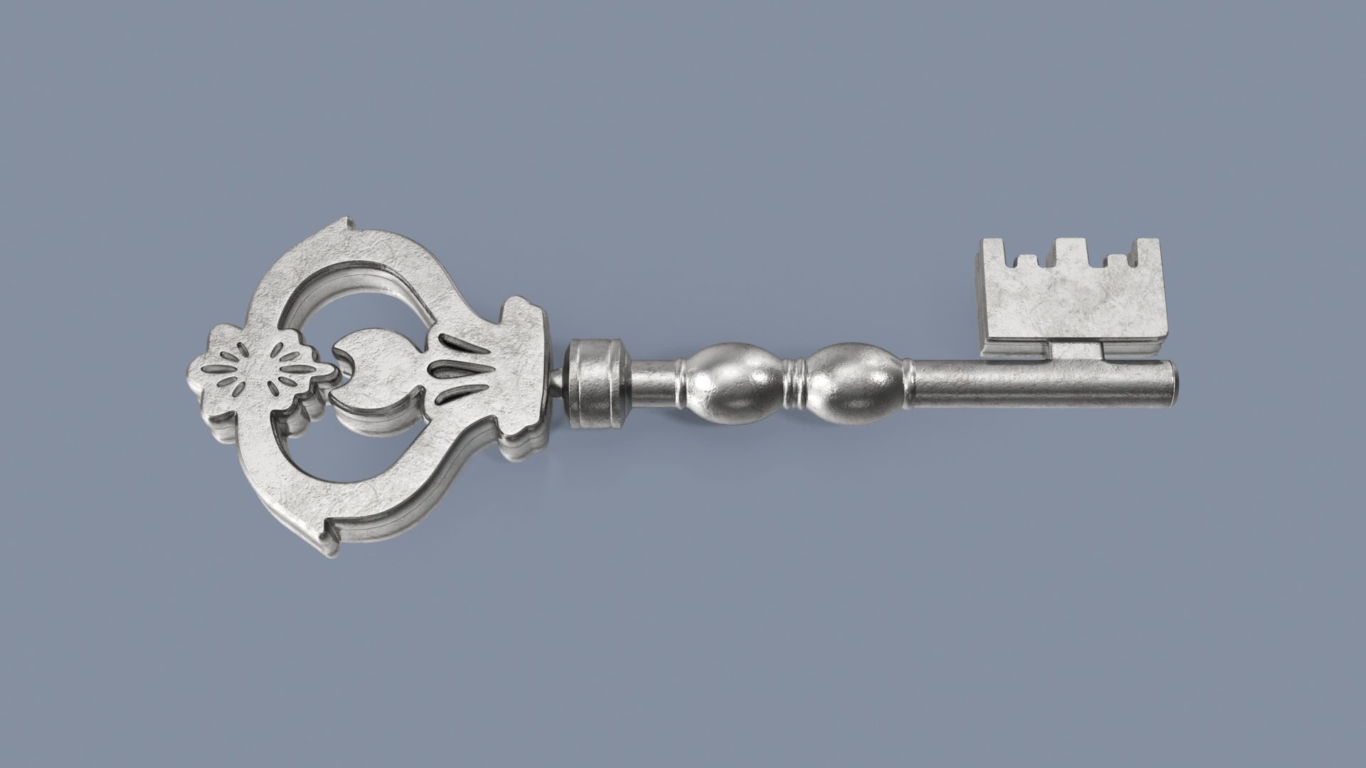 Key Silver 15 Model - TurboSquid 2005896