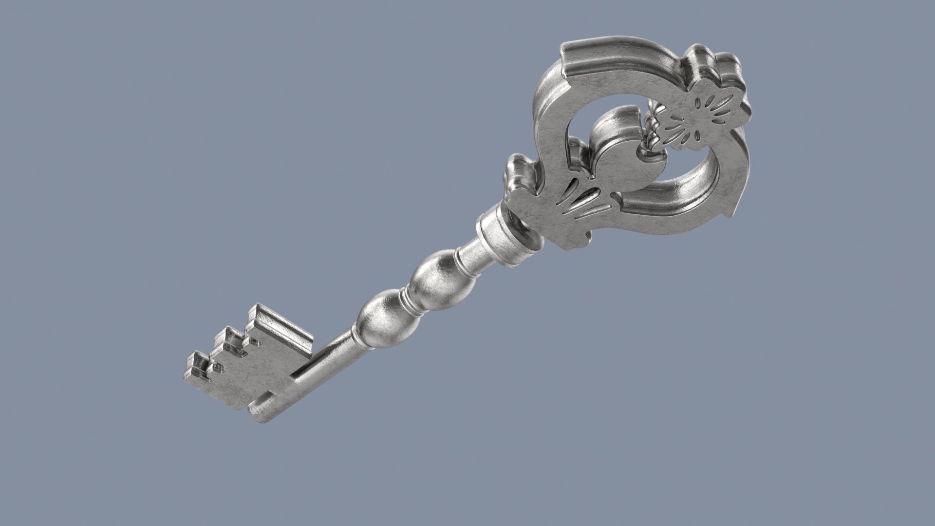 Key Silver 15 Model - TurboSquid 2005896