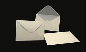 c4d modelled envelope