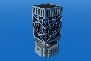 modern building dxf