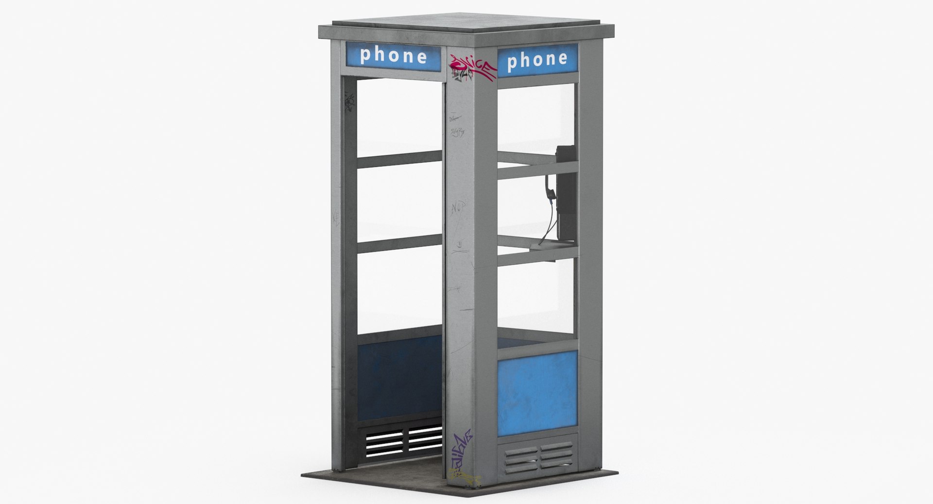 3D model Phonebooth Clean and Dirty, Open and Closed https://p.turbosquid.com/ts-thumb/YR/qc4EeG/0H/phonebooth_clean_open_thumbnail_0010/jpg/1650300033/1920x1080/fit_q87/658892766fc0bb351590b113b3e05a43adbbe2b5/phonebooth_clean_open_thumbnail_0010.jpg