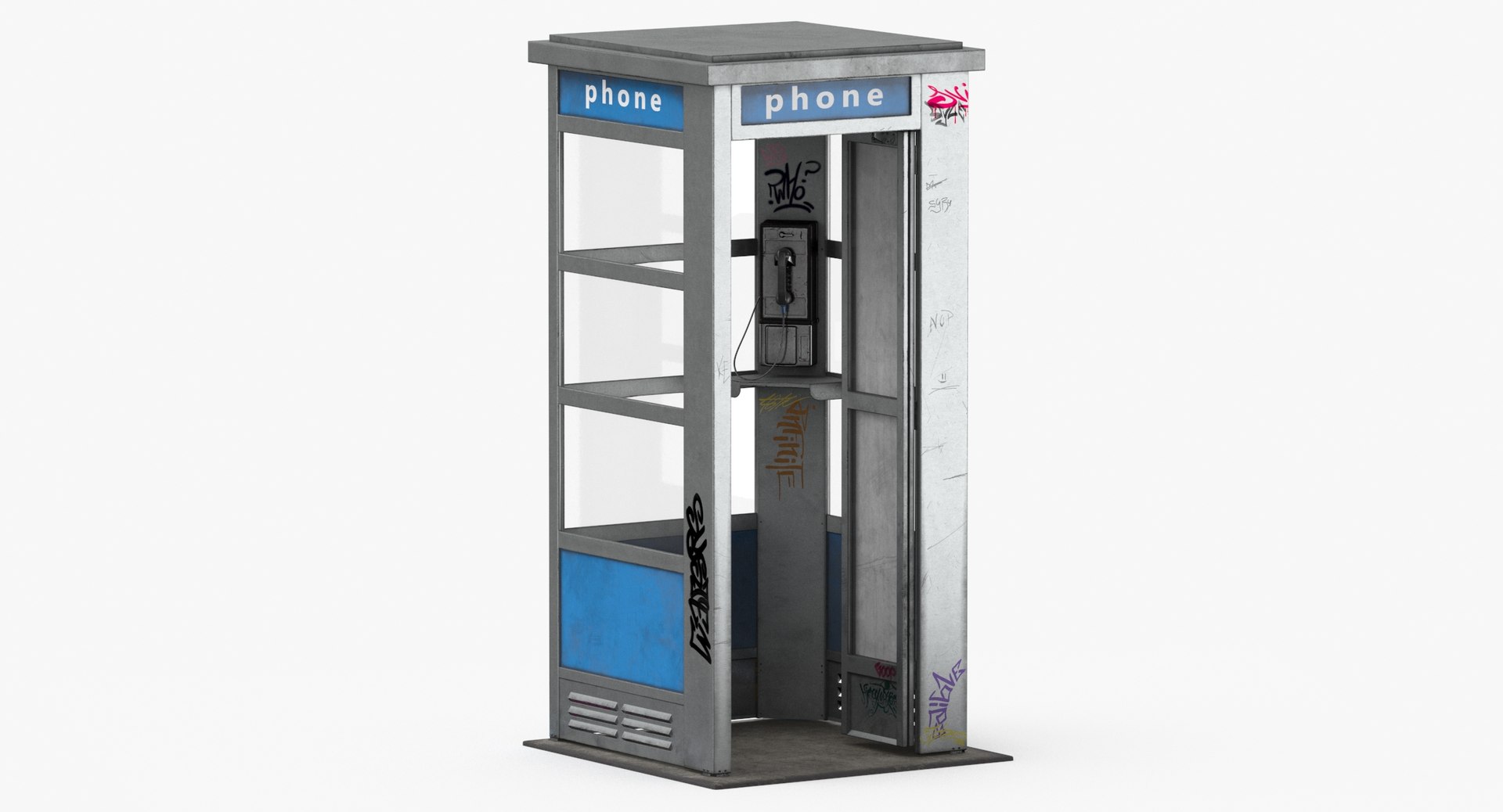 3D model Phonebooth Clean and Dirty, Open and Closed https://p.turbosquid.com/ts-thumb/YR/qc4EeG/Tt/phonebooth_clean_open_thumbnail_0009/jpg/1650300030/1920x1080/fit_q87/a5de1dfd03dac92079cb4f06c73a9746351cb7e8/phonebooth_clean_open_thumbnail_0009.jpg