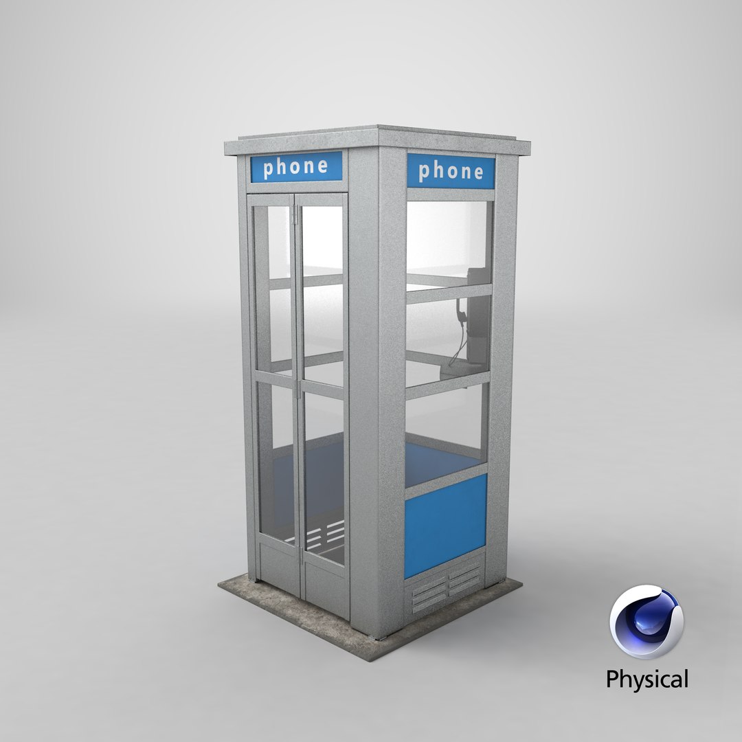 3D model Phonebooth Clean and Dirty, Open and Closed https://p.turbosquid.com/ts-thumb/YR/qc4EeG/Xe/stemcell_cinema_4d_physical_render/png/1654848724/1920x1080/fit_q87/be1d591ba557c30f4f1f88567491940c625f463b/stemcell_cinema_4d_physical_render.jpg