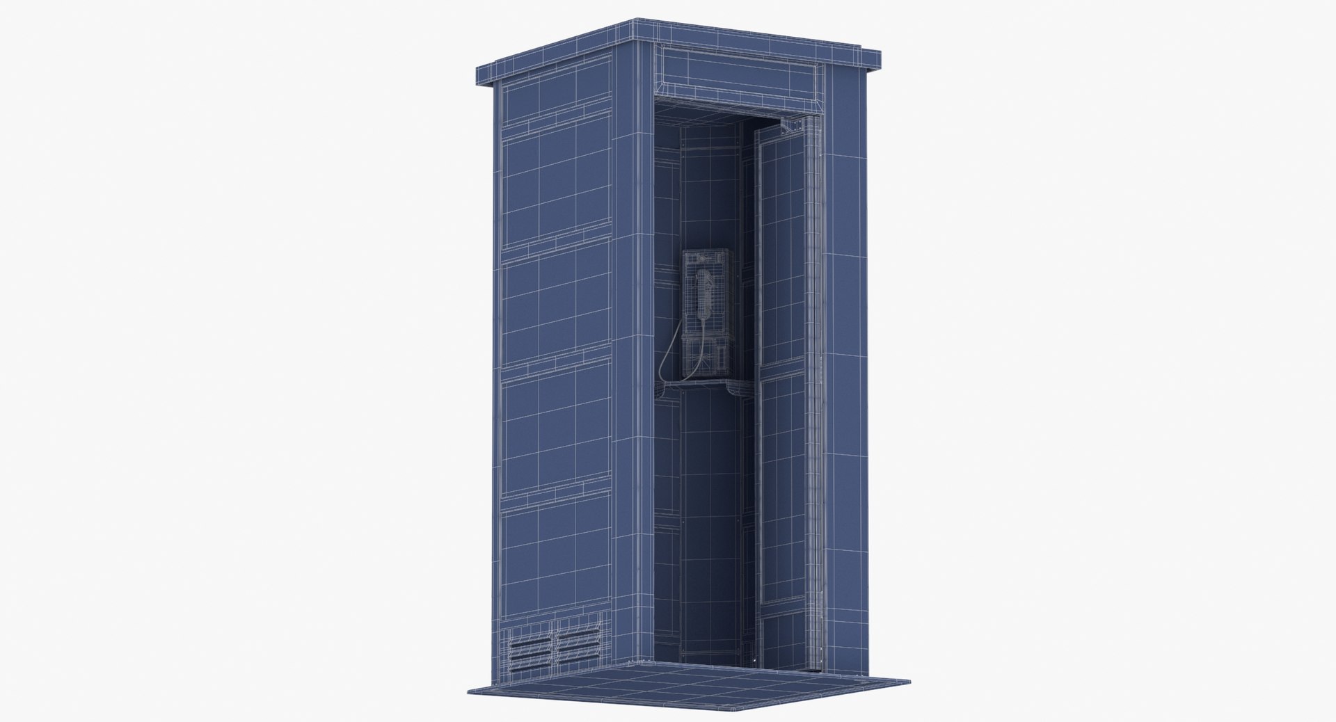 3D model Phonebooth Clean and Dirty, Open and Closed https://p.turbosquid.com/ts-thumb/YR/qc4EeG/g7/phonebooth_clean_open_wireframe_0007/jpg/1650300083/1920x1080/fit_q87/9ecd18a9c22ac21fb4eaf61178d54928ffdc2ae4/phonebooth_clean_open_wireframe_0007.jpg