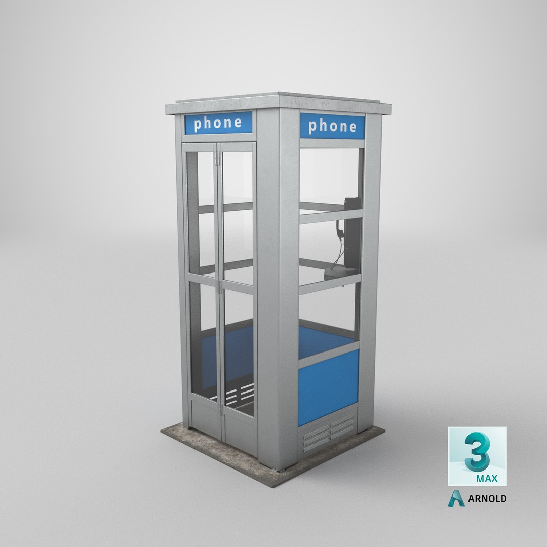 3D model Phonebooth Clean and Dirty, Open and Closed https://p.turbosquid.com/ts-thumb/YR/qc4EeG/nz/stemcell_max_arnold_render/png/1654848731/1920x1080/fit_q87/90dba71e5fc75644956f6c54b05fa4acb8464d7b/stemcell_max_arnold_render.jpg