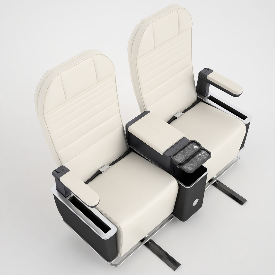 3D Model Class Airplane Chair - TurboSquid 1246723