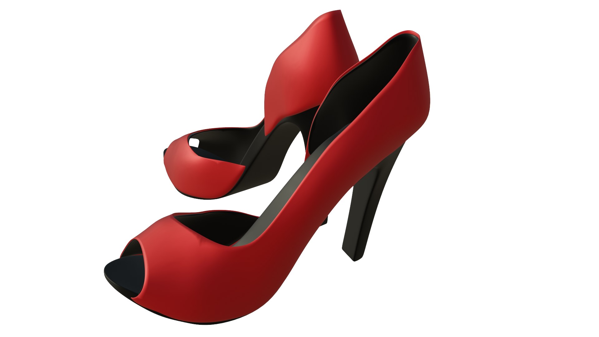 Women Shoes 3D Model - TurboSquid 1886086