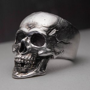 skull ring 3D model