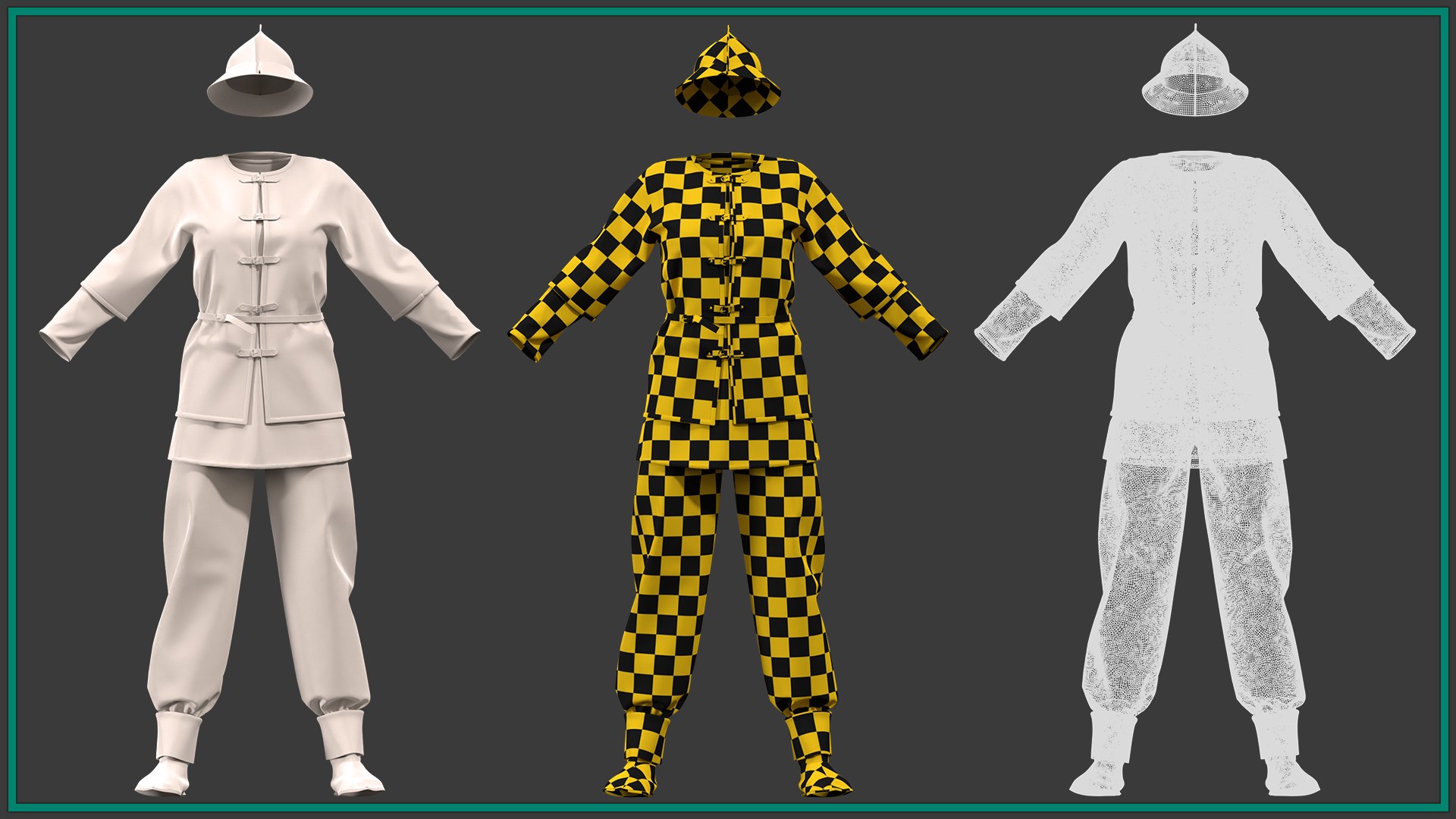 3D model female Medieval warrior outfit with texture and smart material https://p.turbosquid.com/ts-thumb/YS/1dBplK/K5/6/jpg/1766060816/1920x1080/fit_q87/bfc4774510bbcc327261270cb516ccf2dbdffb60/6.jpg