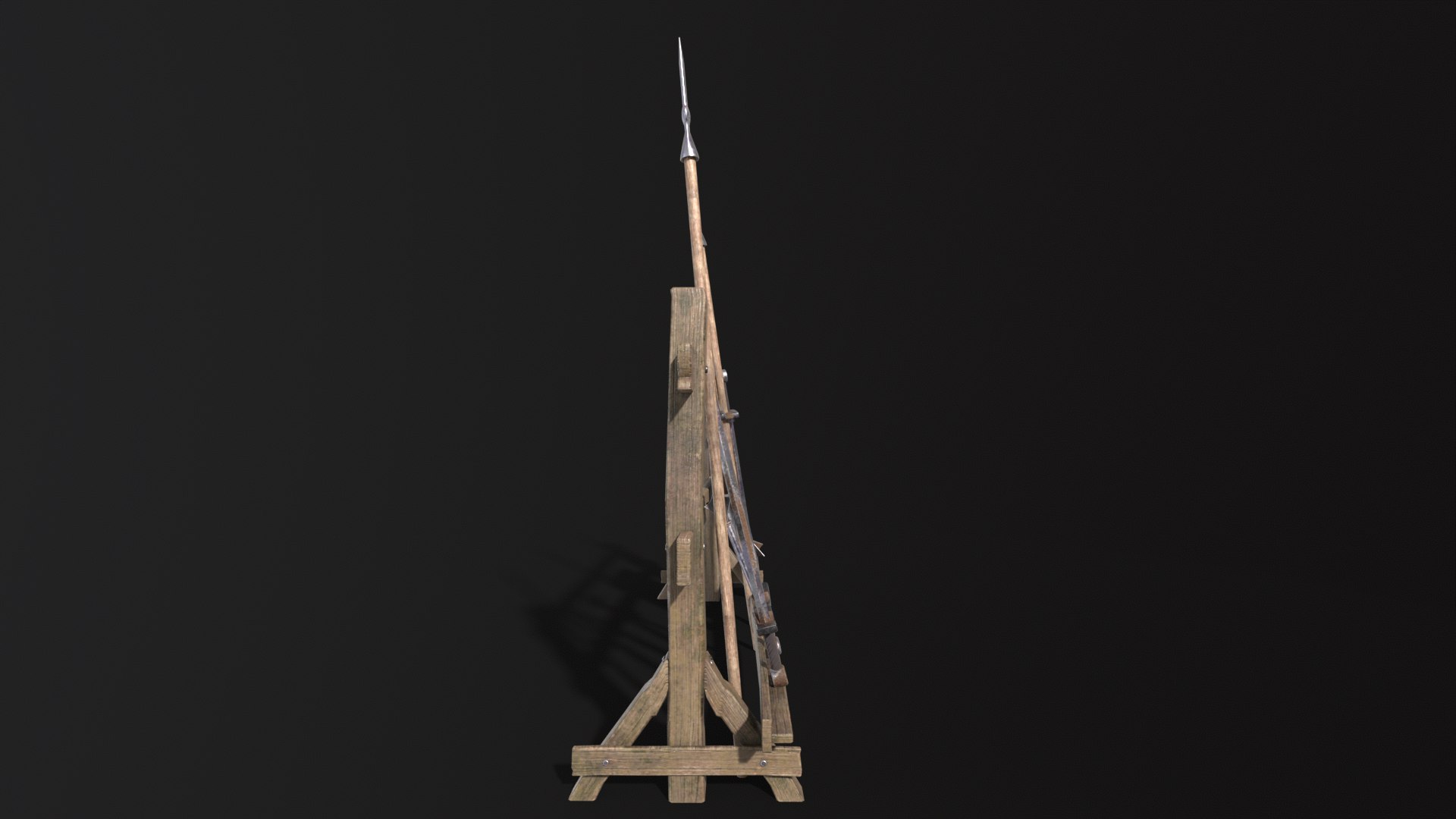 Weapon Rack Model - TurboSquid 2222757