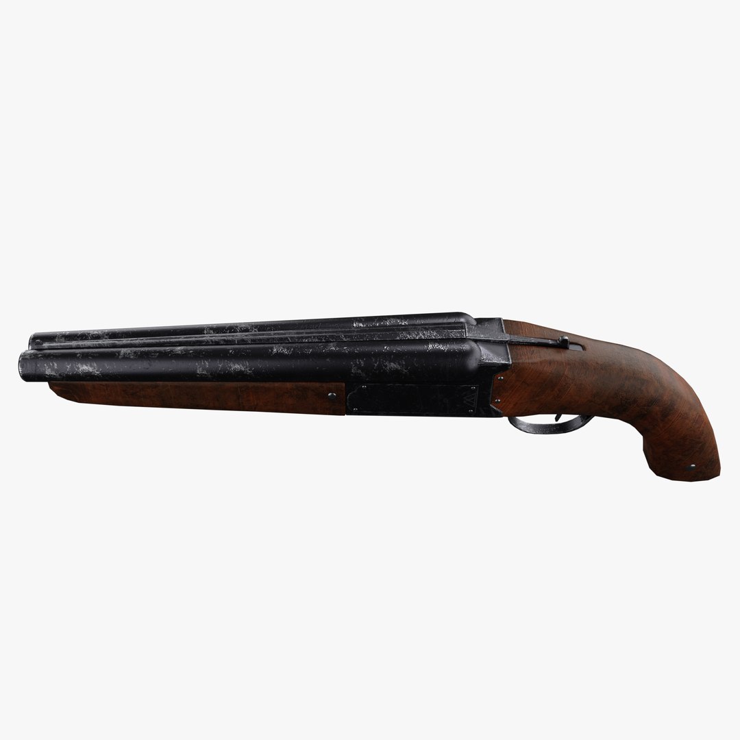 3D Model Shotgun Gun - TurboSquid 1394077