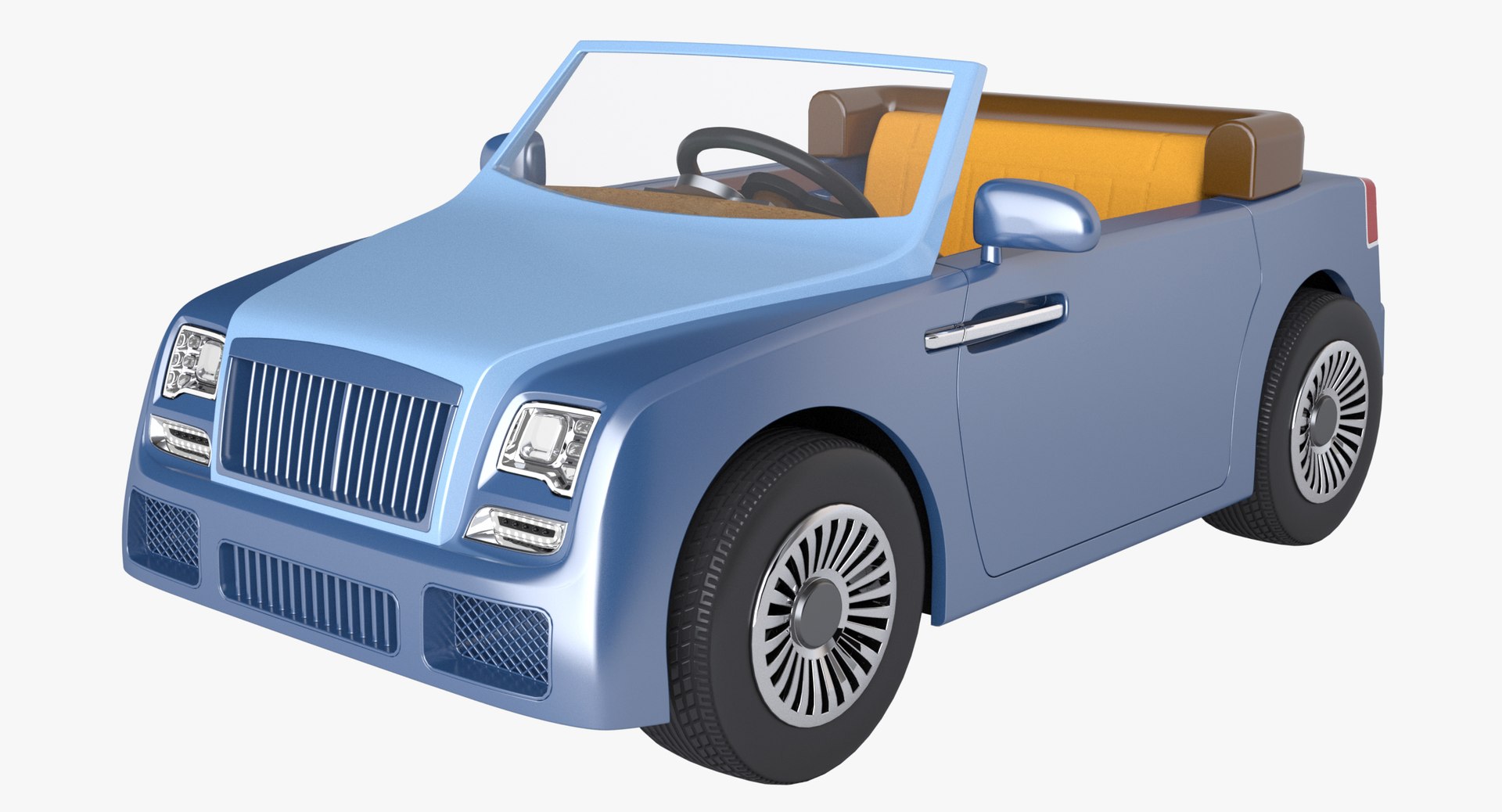 Photoreal Kids Car 3D Model - TurboSquid 1173142