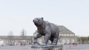 3D Bear Statue