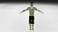 Realistisches manipuliertes Sci-Fi-Man-K-Charakter-3D-Modell