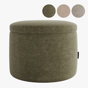 3D Fabi pouf