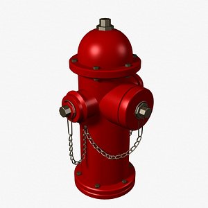 3d hydrant model