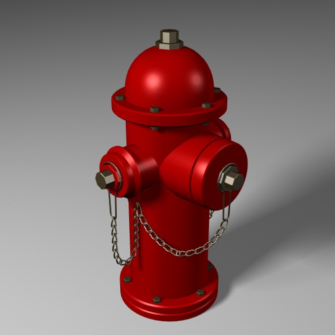 3d hydrant model