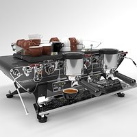Kees van der Westen Coffee Machine Spirit Black 2 group