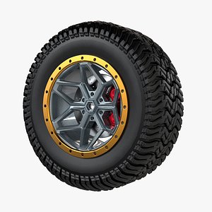 Off Road Tires 3D model